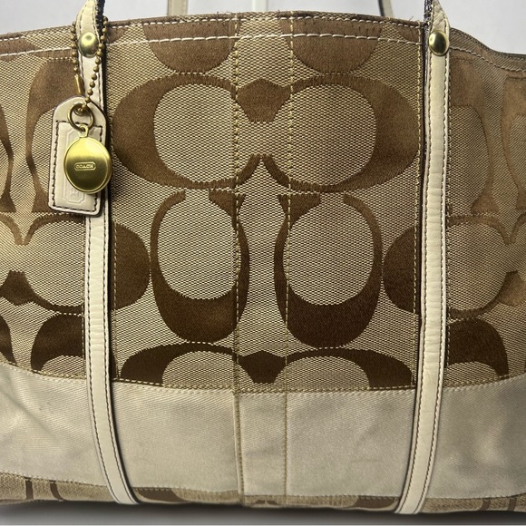 Coach Brown Signature Canvas Shoulder/ Tote Bag | PRELOVED!!!🤎🤎 - Picture 3 of 16